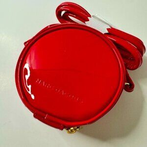 Marc Jacobs Red Patent Leather Round Crossbody Bag NWOT
